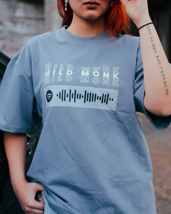 Steel_Grey_French_Terry_Cotton_Oversized_Spotify_Code_Graphic_T-Shirt_For_Men_And_Women