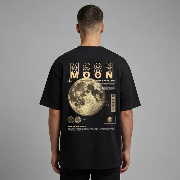 Black_French_Terry_Cotton_Oversized_Spotify_Code_Graphic_T-Shirt_For_Men_And_Women