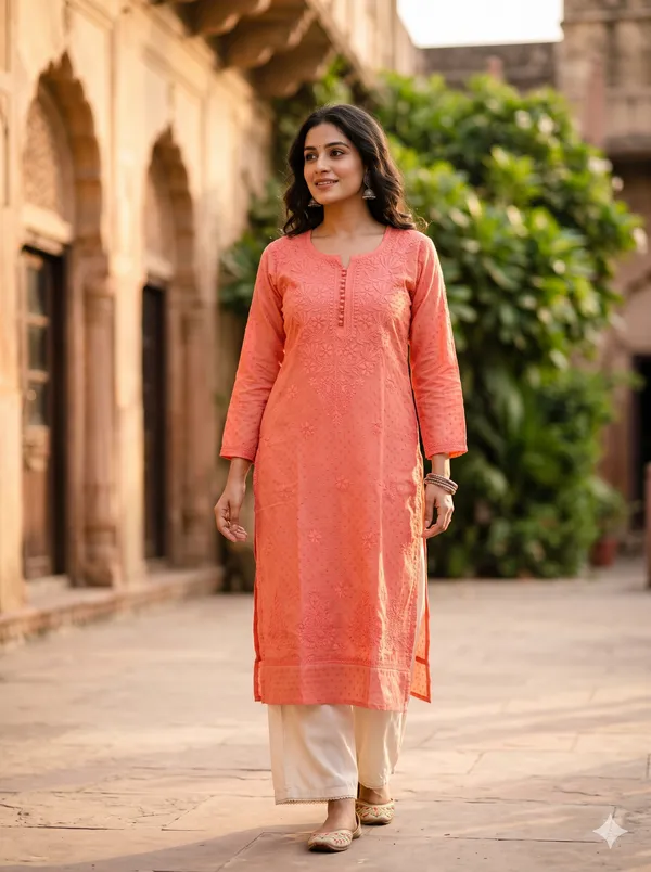 Dobby_Chikan_Kurti_Gajari_