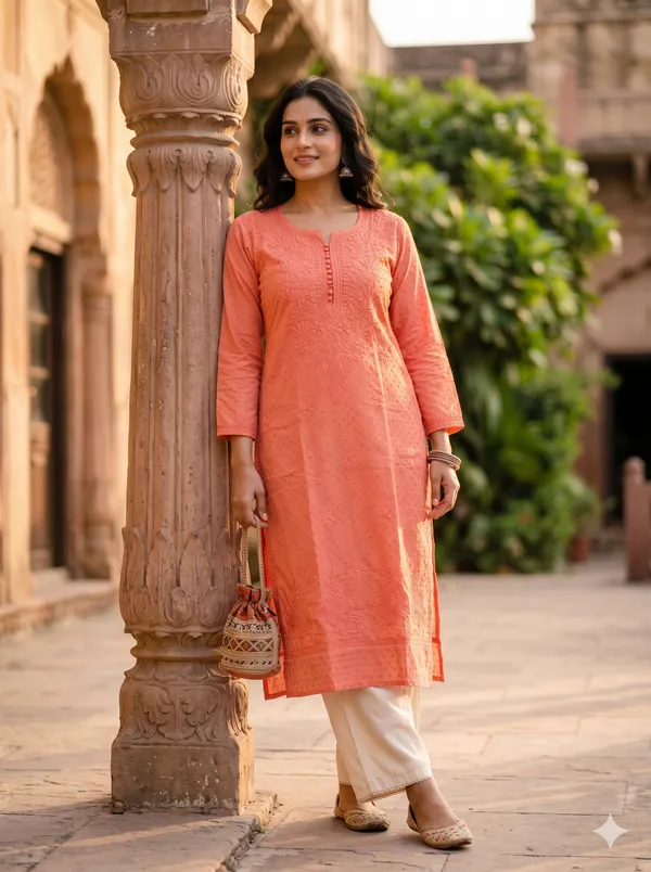 Dobby_Chikan_Kurti_Gajari_