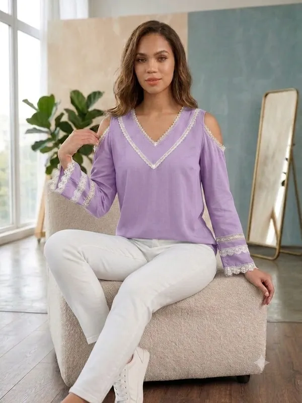 Genz_Lavander__Rayon_Short