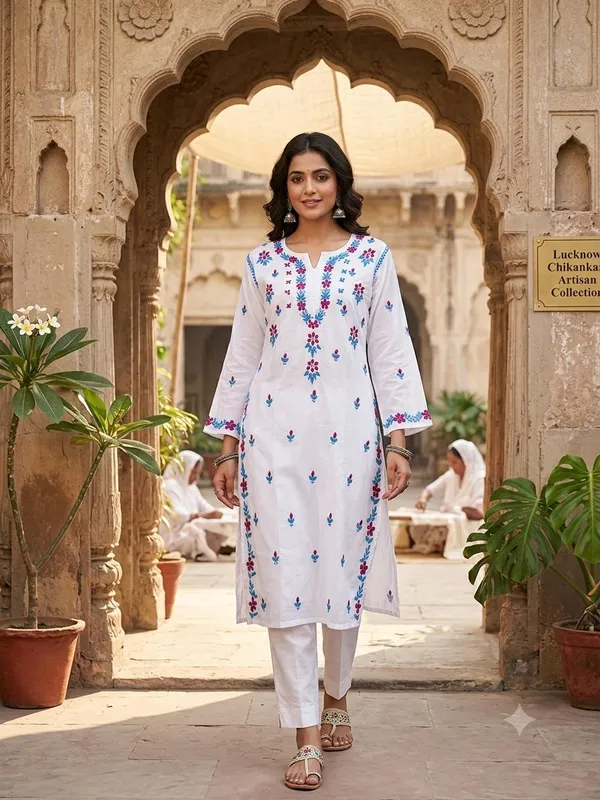 Kashmiri_Chikan_Kurti_Rayon_Fabric
