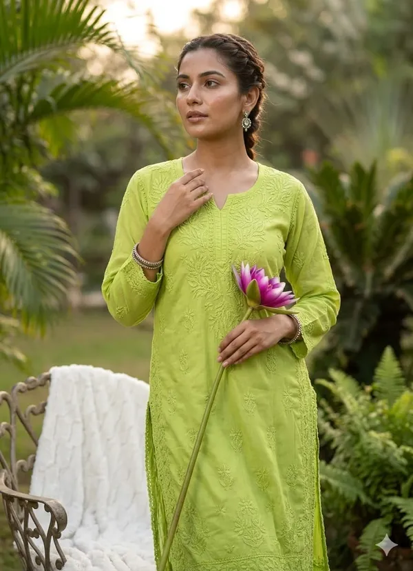 Mulmul_Chikan_Zainab_Lace_kurti