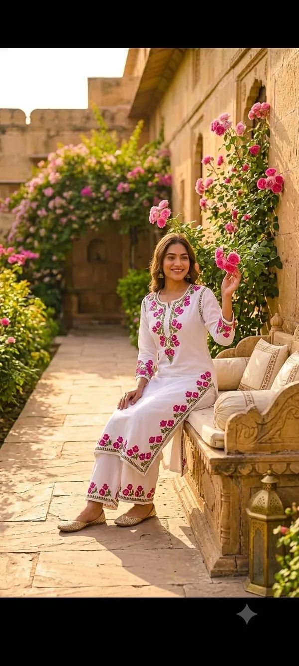 Noor-e-Sufaid_Chikankari_plazo_Set