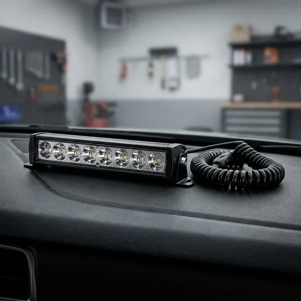9_Led_Police_Light_Flasher_Red_White_And_Blue