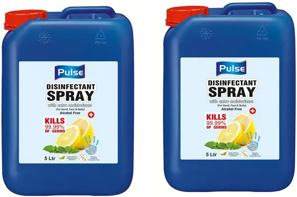 PULSE_Disinfectant_Spray_for_Hand,_Face_and_Body_5_Ltr_(1_order_maximum_10_Litre_allowed_only)_(Pack_of_2)_(5_L)