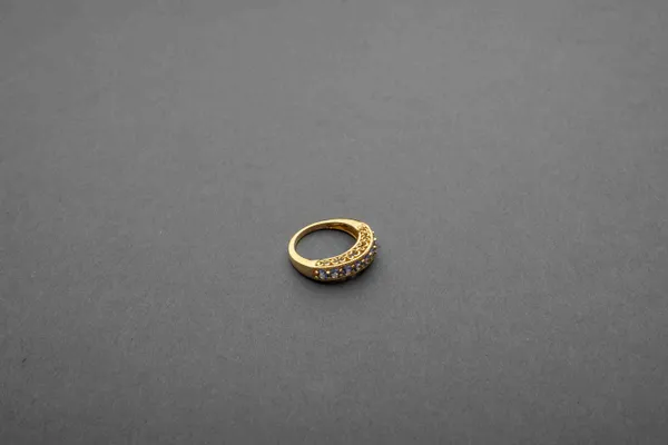 Gold_Plated_Sterling_Silver_Ring_With_Tanzanite_Stone