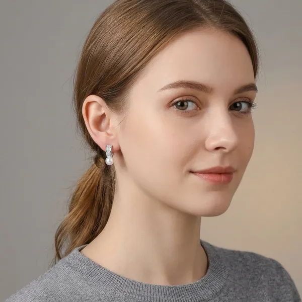 Pearl_&_Diamond_Stud_Earring