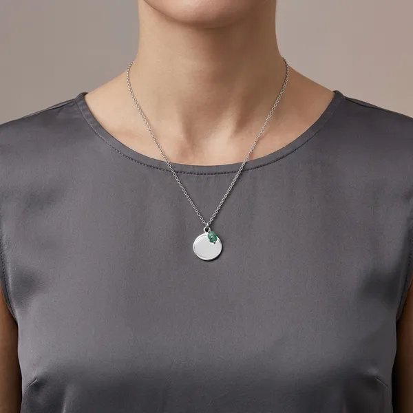 Rhodium_Plated_Sterling_Silver_Necklaces_With_Green_Emerald
