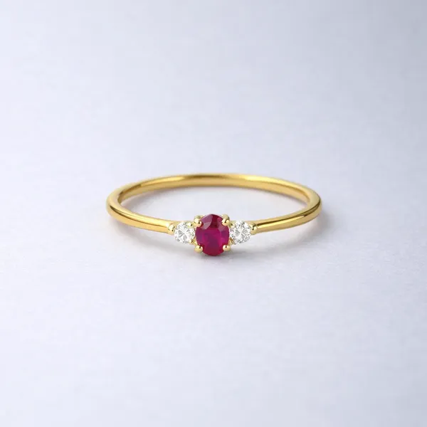 Gold_Plated_Sterling_Silver_Ring_With_Ruby_And_White_Cz