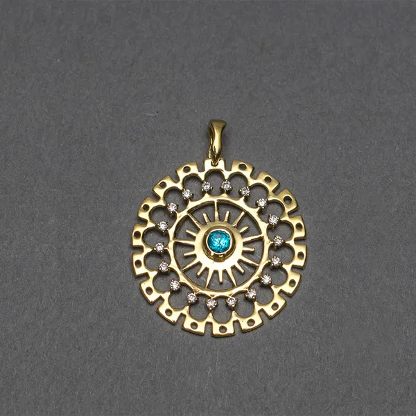 Blue_Topaz_Halo_Pendant
