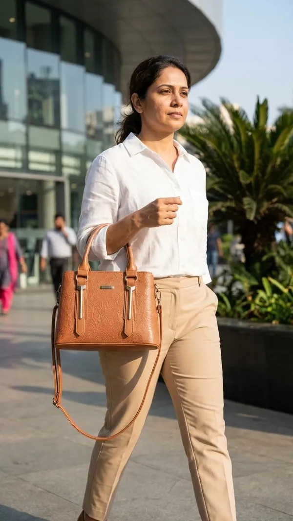 Tan_Brown_Stylish_Pu_Leather_Handbag_For_Women_And_Girls