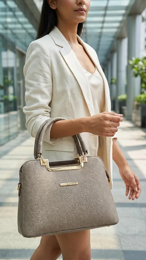 Beige_Stylish_Pu_Leather_Handbag_For_Women_And_Girls