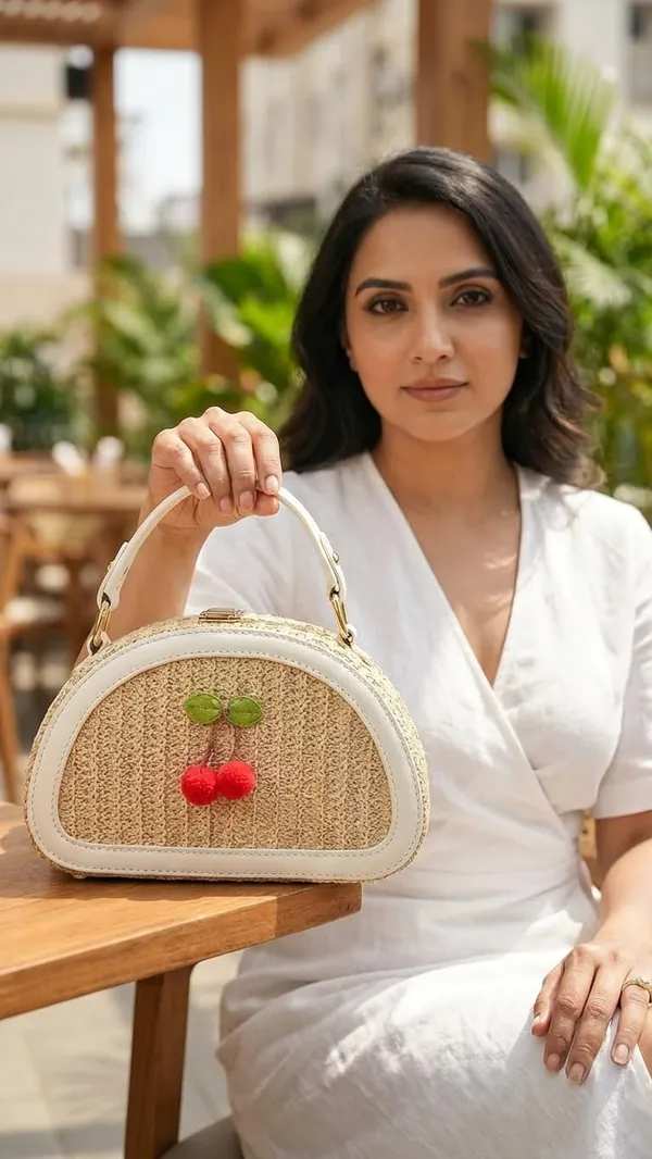 Cream_Stylish_Jute_Handbag_For_Women_And_Girls