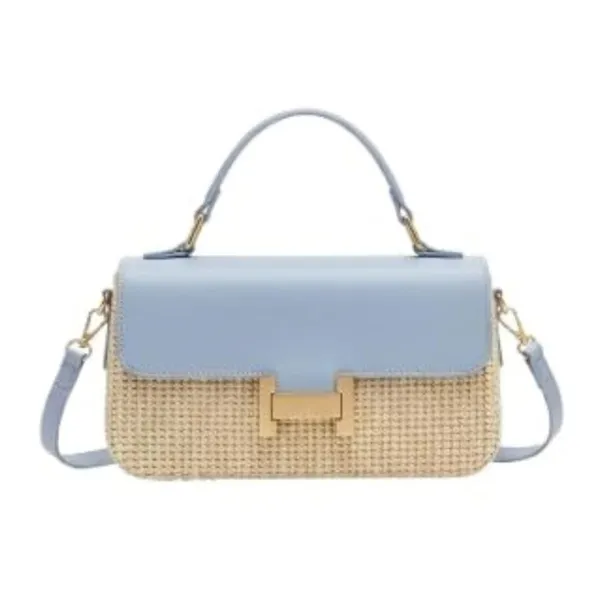 Sky_Blue_Stylish_Pu_Leather_Handbag_For_Women_And_Girls