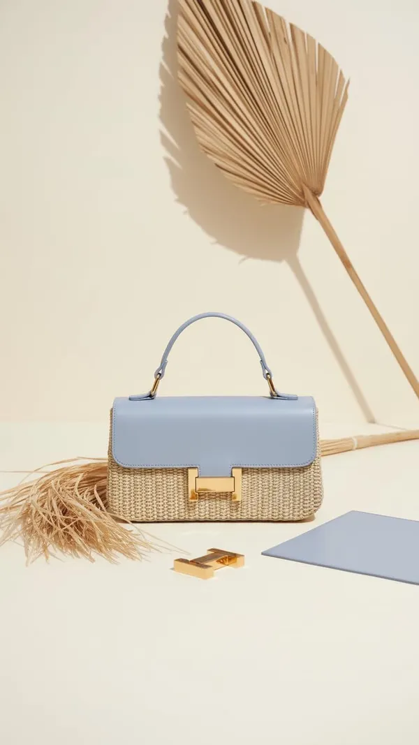 Sky_Blue_Stylish_Pu_Leather_Handbag_For_Women_And_Girls