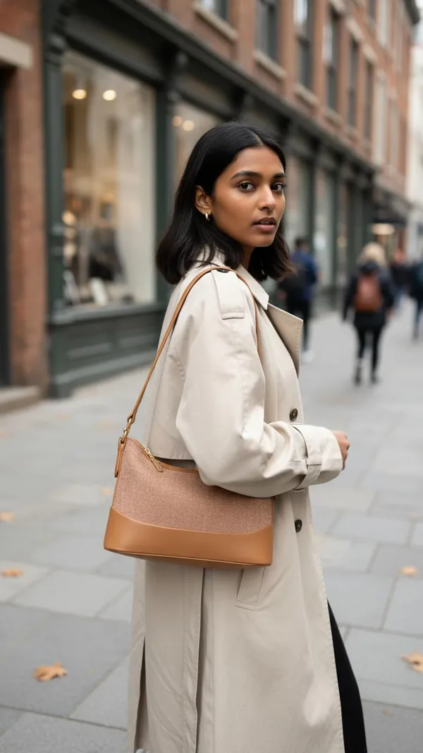 Beige_And_Brown_Stylish_Pu_Leather_Handbag_For_Women_And_Girls