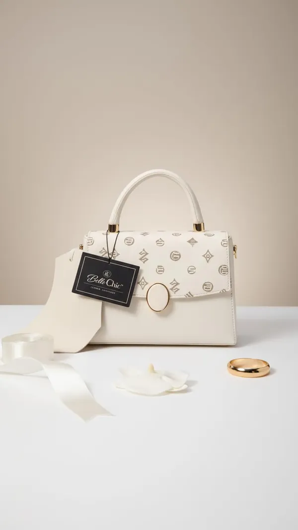 White_Stylish_Pu_Leather_Handbag_For_Women_And_Girls