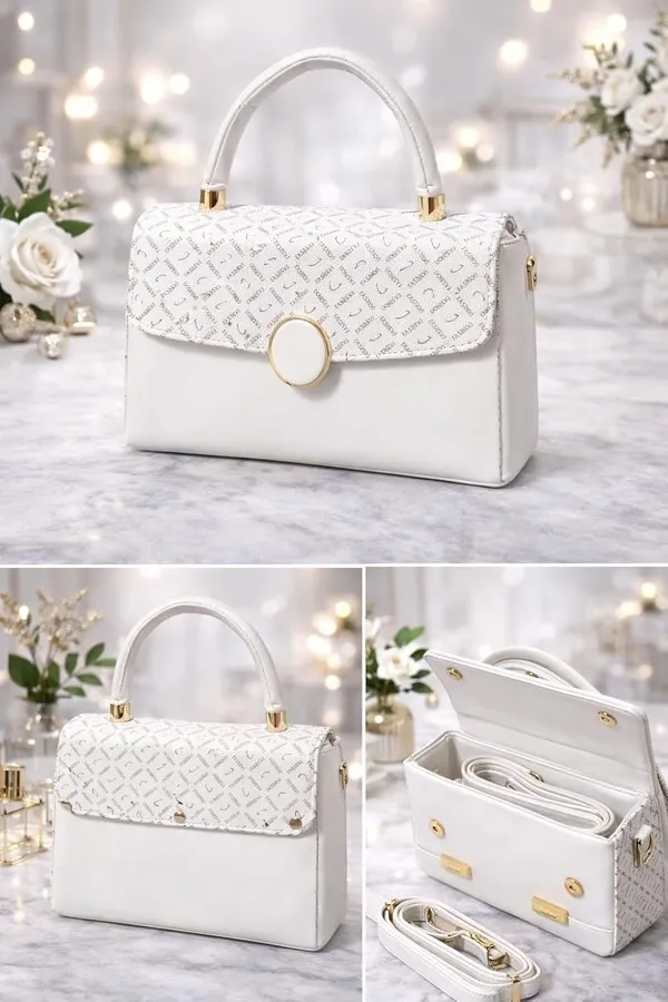 White_Stylish_Pu_Leather_Handbag_For_Women_And_Girls