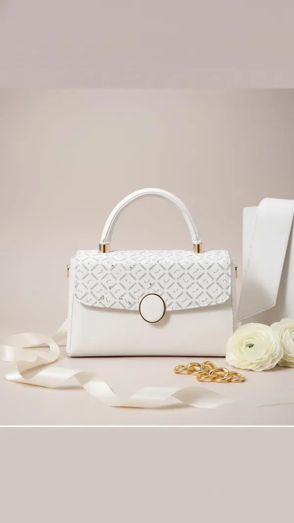 White_Stylish_Pu_Leather_Handbag_For_Women_And_Girls
