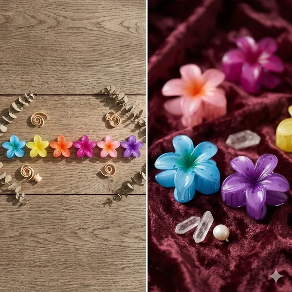 Multicolor_Mini_Flower_Strong_Hold_Plastic_Hair_Claw_Clips_For_Women_And_Girls_|_Pack_Of_6_Pcs
