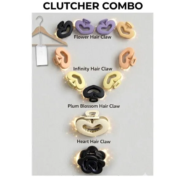 Multicolor_Stylish_Matte_Finish_Strong_Hold_Plastic_Hair_Claw_Clips_For_Women_And_Girls_|_Pack_Of_5_Pcs