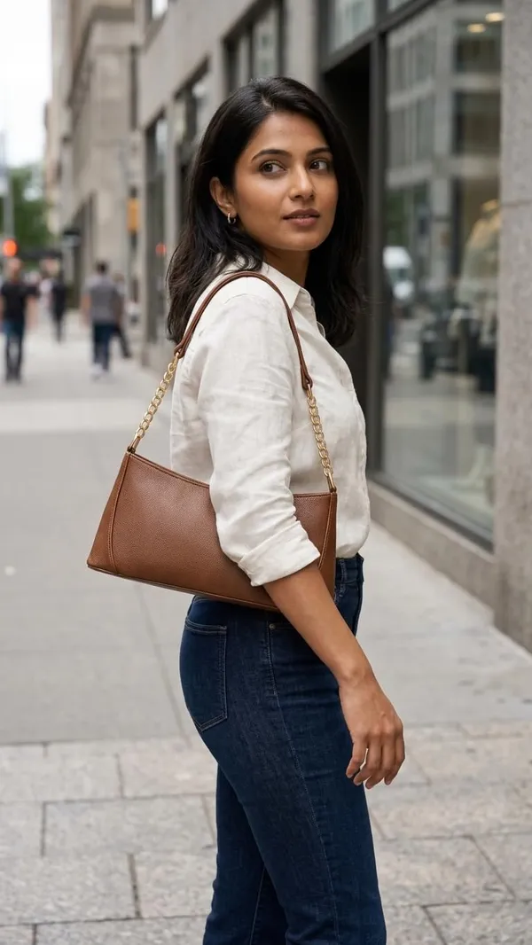 Brown_Baguette_Style_Pu_Leather_Shoulder_Handbag_For_Women_And_Girls