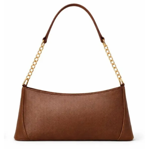 Brown_Baguette_Style_Pu_Leather_Shoulder_Handbag_For_Women_And_Girls