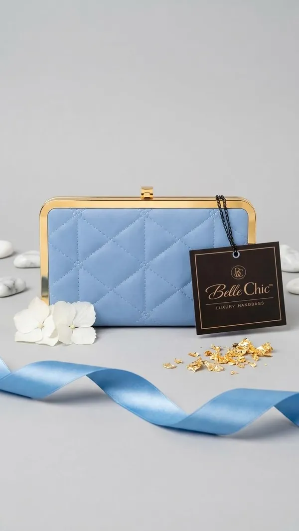 Sky_Multiple_Card_Slots_Pu_Leather_Clutch_Wallet_For_Women_And_Girls