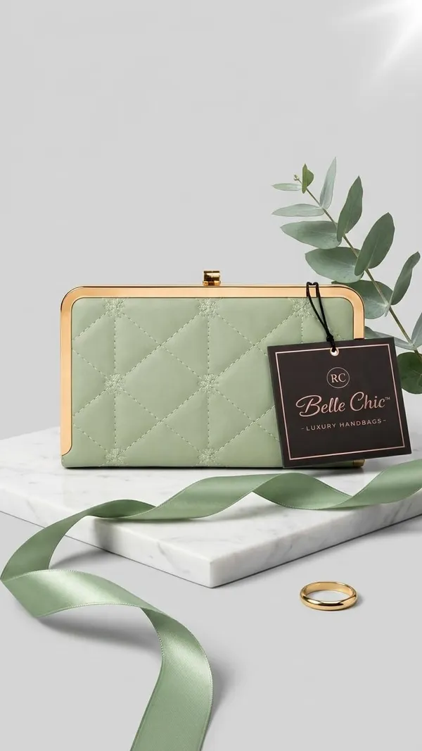 Green_Multiple_Card_Slots_Pu_Leather_Clutch_Wallet_For_Women_And_Girls