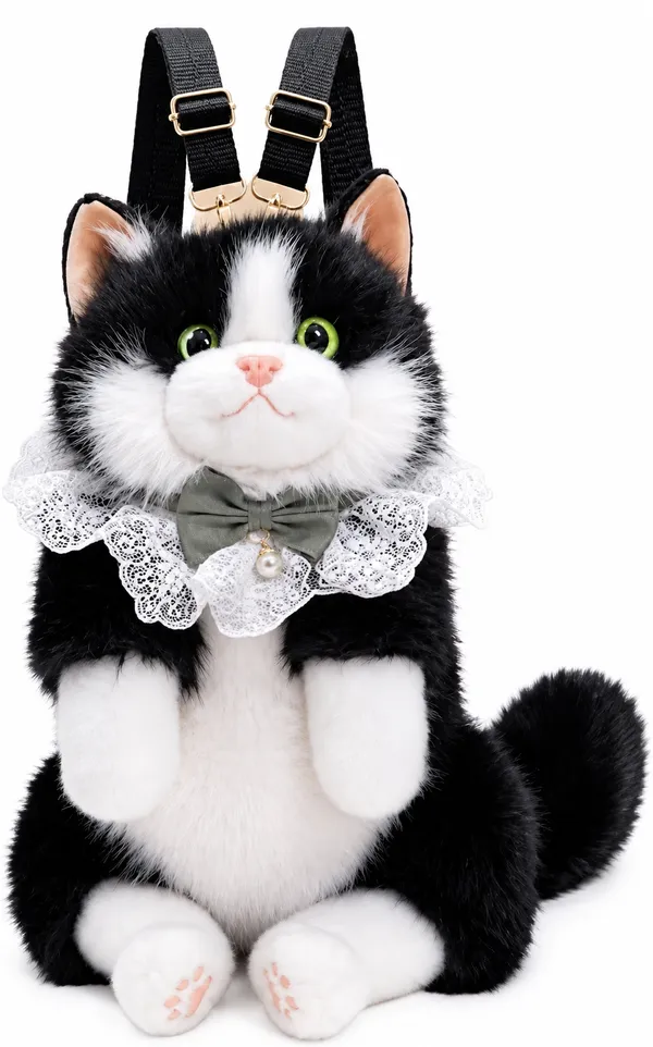Cute_Black_Cat_Plush_Backpack_for_Women_&_Girls_|_Soft_Kawaii_Stuffed_Animal_School_&_Travel_Bag