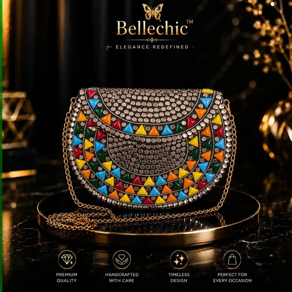 Embellished_half_moon_sling_and_hand_bag