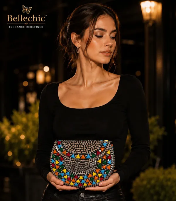 Embellished_half_moon_sling_and_hand_bag