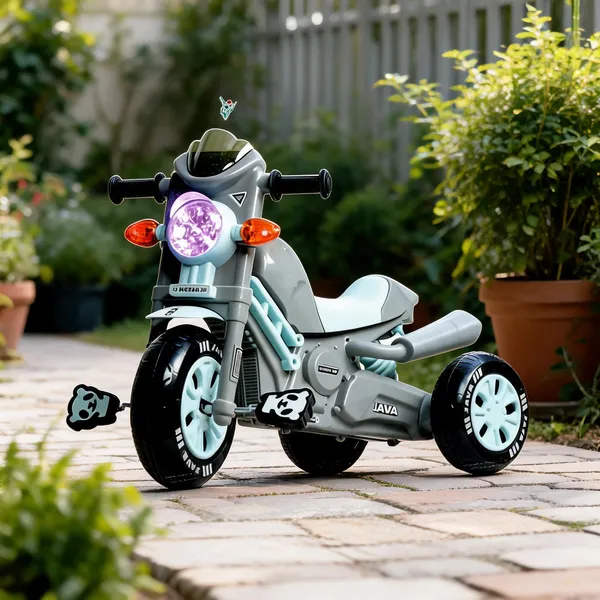 Multicolor_Plastic_Tricycle_With_LED_Music_For_Kids