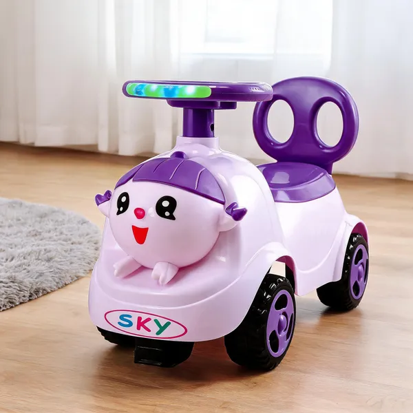 Purple_Plastic_Musical_Ride-On_Car_With_LED_Lights_For_Kids