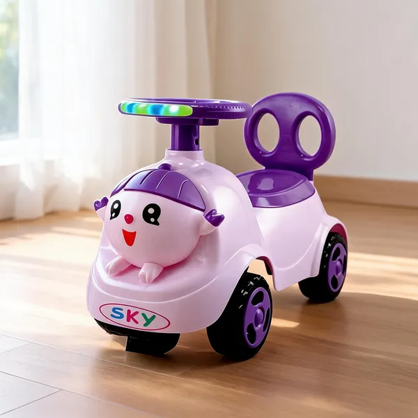 Purple_Plastic_Musical_Ride-On_Car_With_LED_Lights_For_Kids