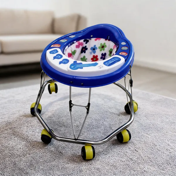 Blue_White_Plastic_Metal_8-Band_Baby_Walker_For_Baby