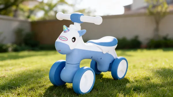 Light_Blue_Plastic_Unicorn_Ride-On_Toy_For_Kids