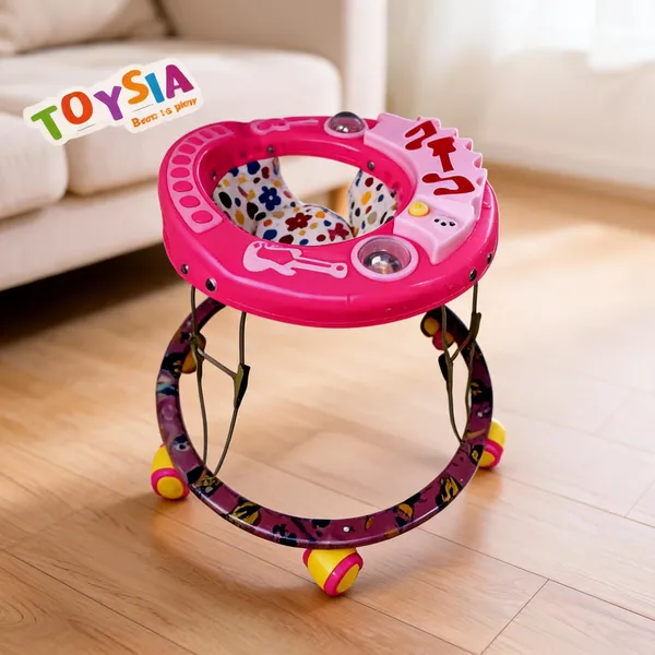 Pink_Plastic_Metal_Capsule_Guitar_Musical_Baby_Walker_For_Baby