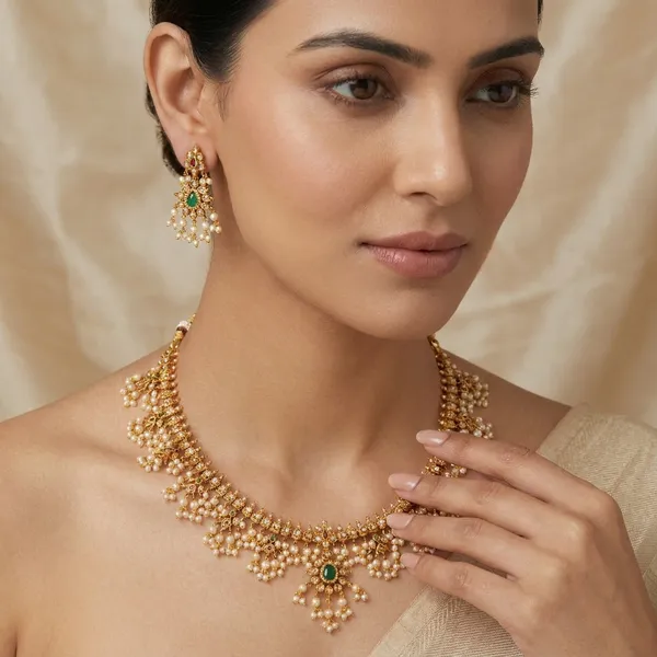 Yellow_Brass_Premium_And_Elegant_Necklace__For_Women
