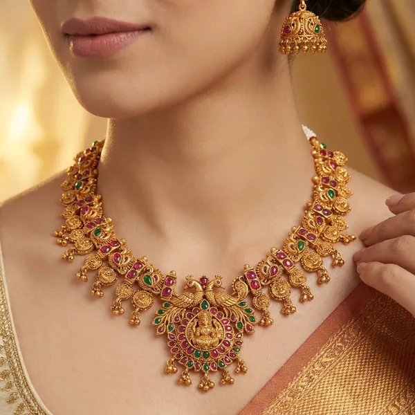 Yellow_Brass_Premium_And_Elegant_Necklace__For_Women