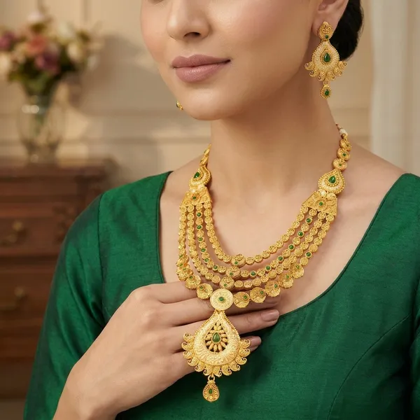 Yellow_Brass_Premium_And_Elegant_Necklace__For_Women