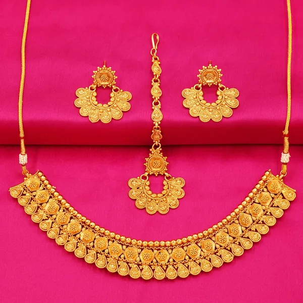 Yellow_Brass_Premium_And_Elegant_Necklace__For_Women