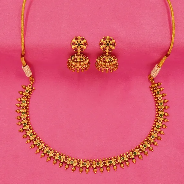 Yellow_Brass_Premium_And_Elegant_Necklace__For_Women