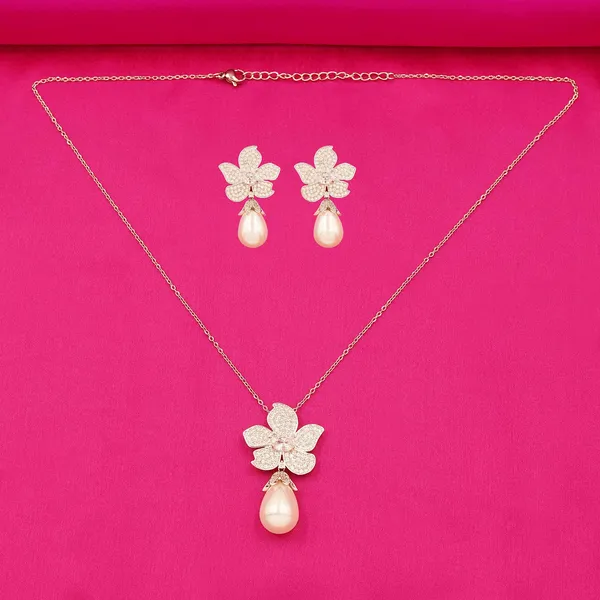 Rhodium_Brass_Premium_And_Elegant_Necklace__For_Women