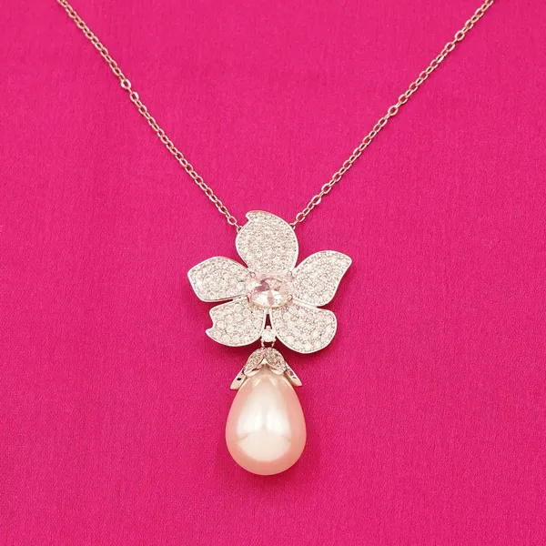 Rhodium_Brass_Premium_And_Elegant_Necklace__For_Women