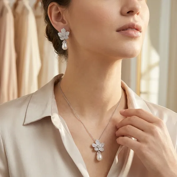 Rhodium_Brass_Premium_And_Elegant_Necklace__For_Women