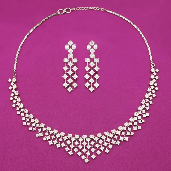 White_Brass_Premium_And_Elegant_Necklace__For_Women