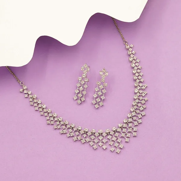 White_Brass_Premium_And_Elegant_Necklace__For_Women