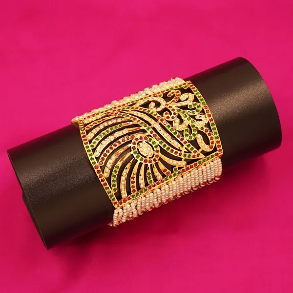 Multicolor_Brass_Premium_And_Elegant_Bajuband_For_Women
